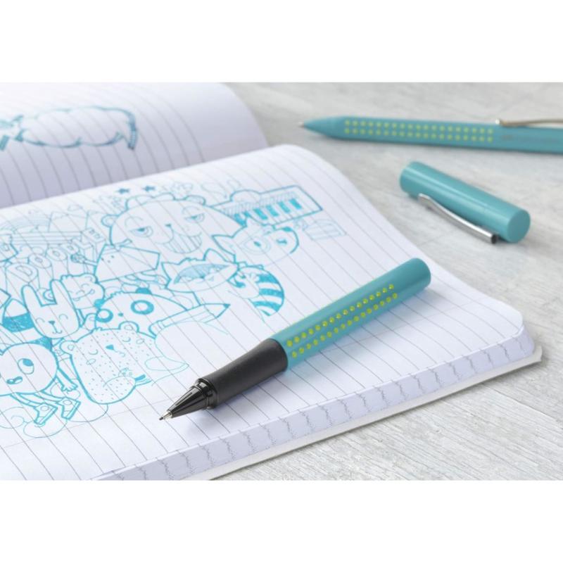 Faber-Castell Tintenroller FineWriter Grip 2010 turquoise/lightgreen